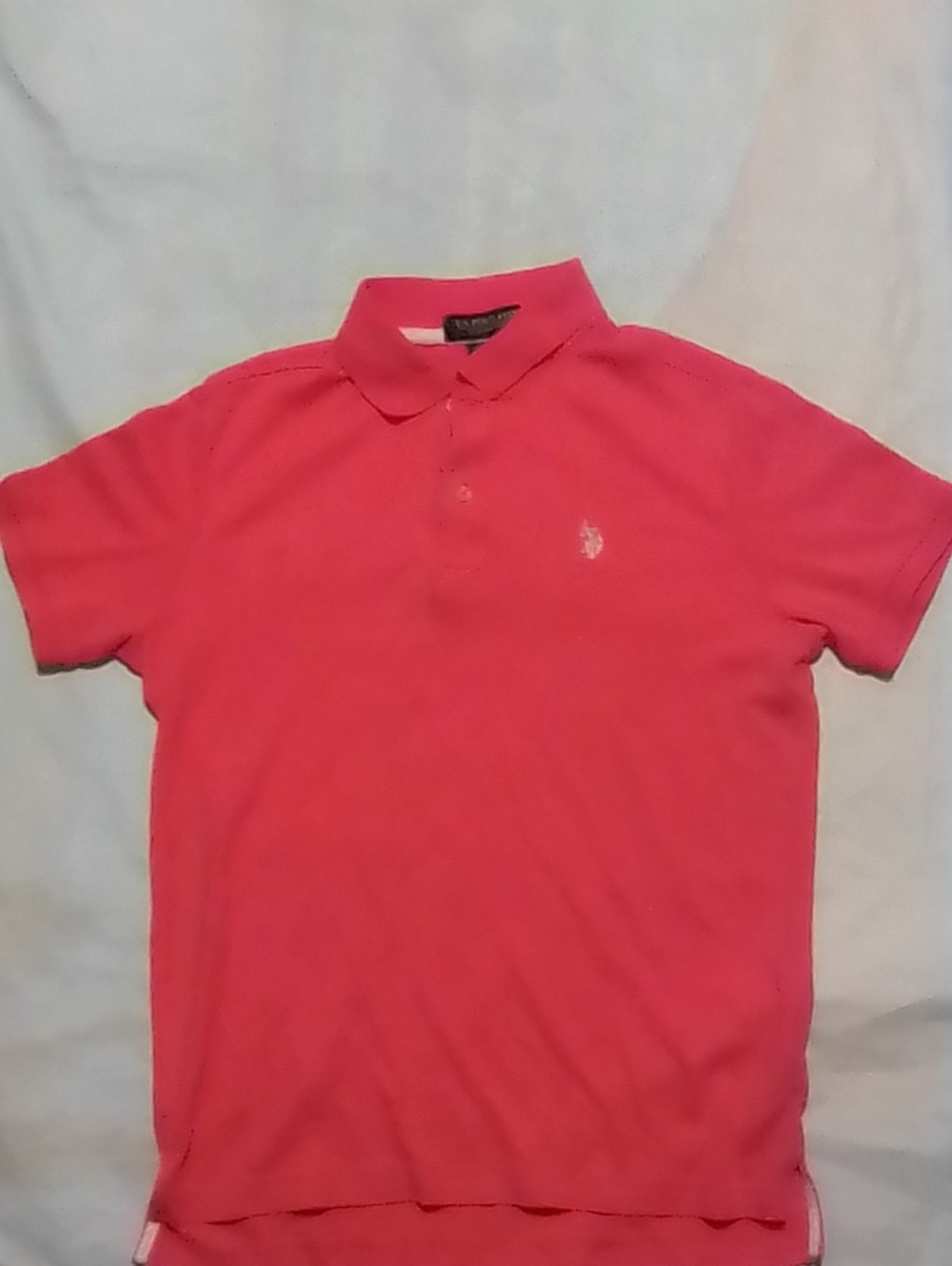U.S. Polo Assn. Pink Short-Sleeve Polo Shirt